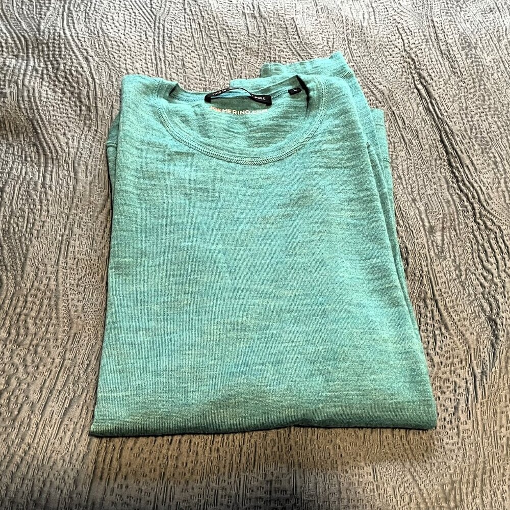 Joe Merino Wool Crew Neck Pullover